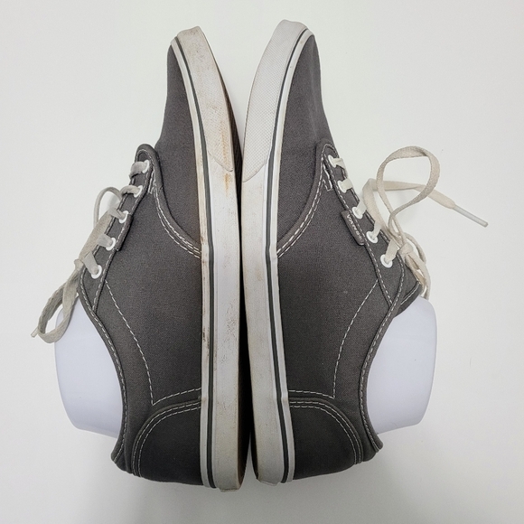 Vans Gray Canvas Low Pro Sneakers - Picture 3 of 10